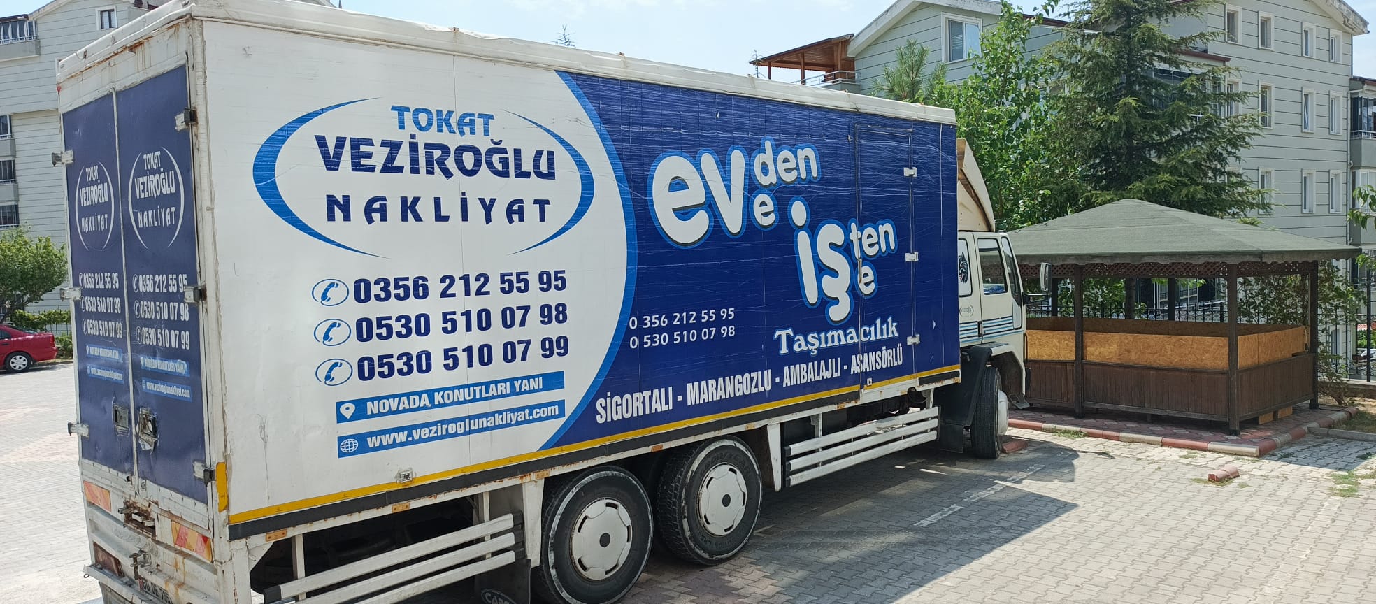 Tokat nakliyat kamyonu ile güvenli ev taşımacılığı